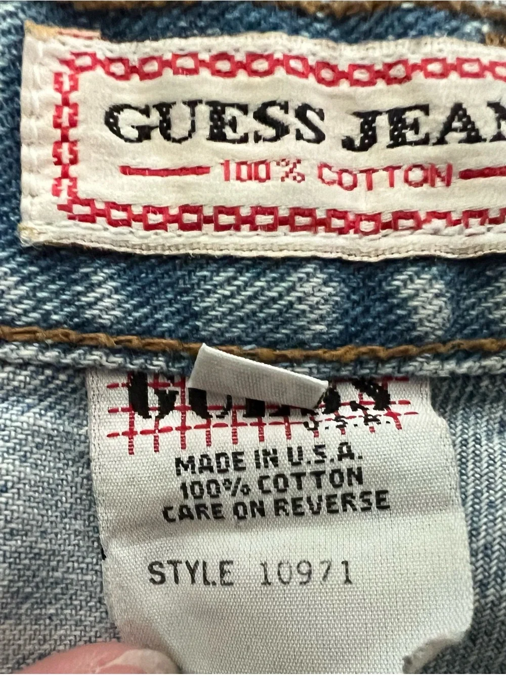 GUESS denim shorts